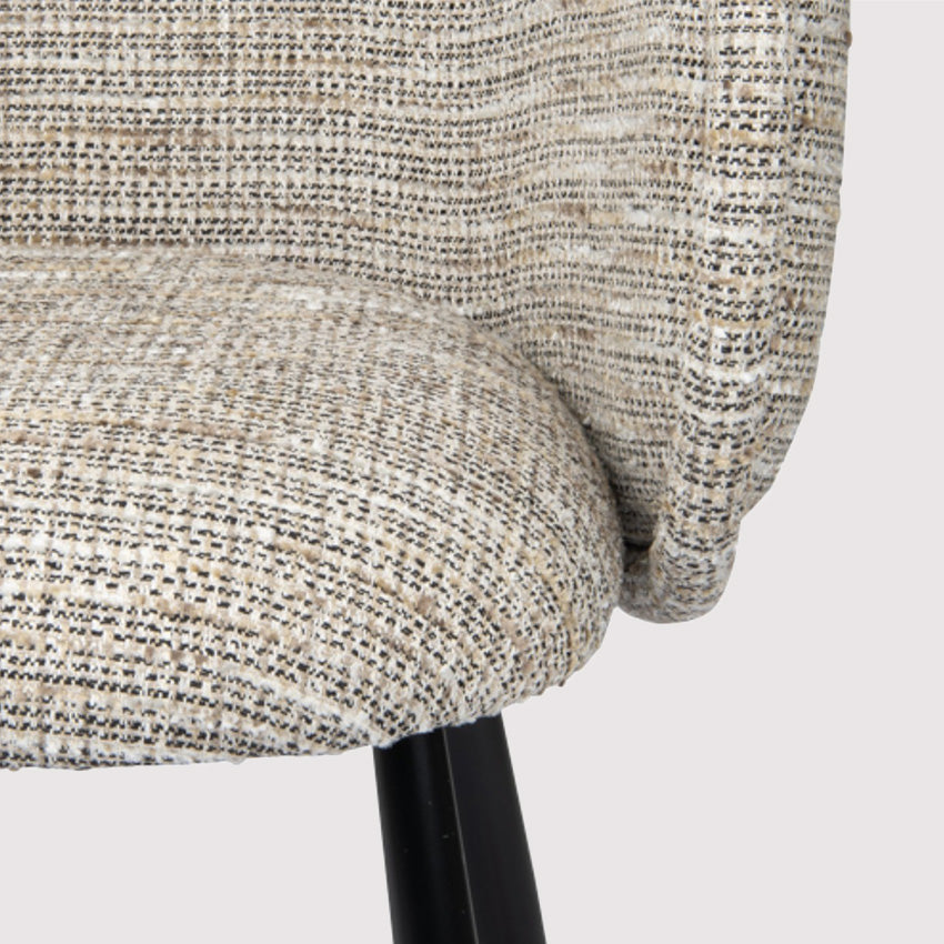 Dining armchair Panda Natural