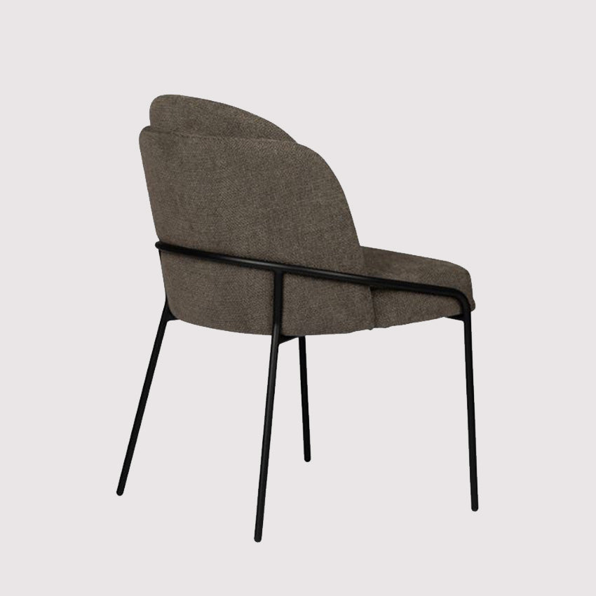 Dining chair Fjord Dark Brown (set of 2)