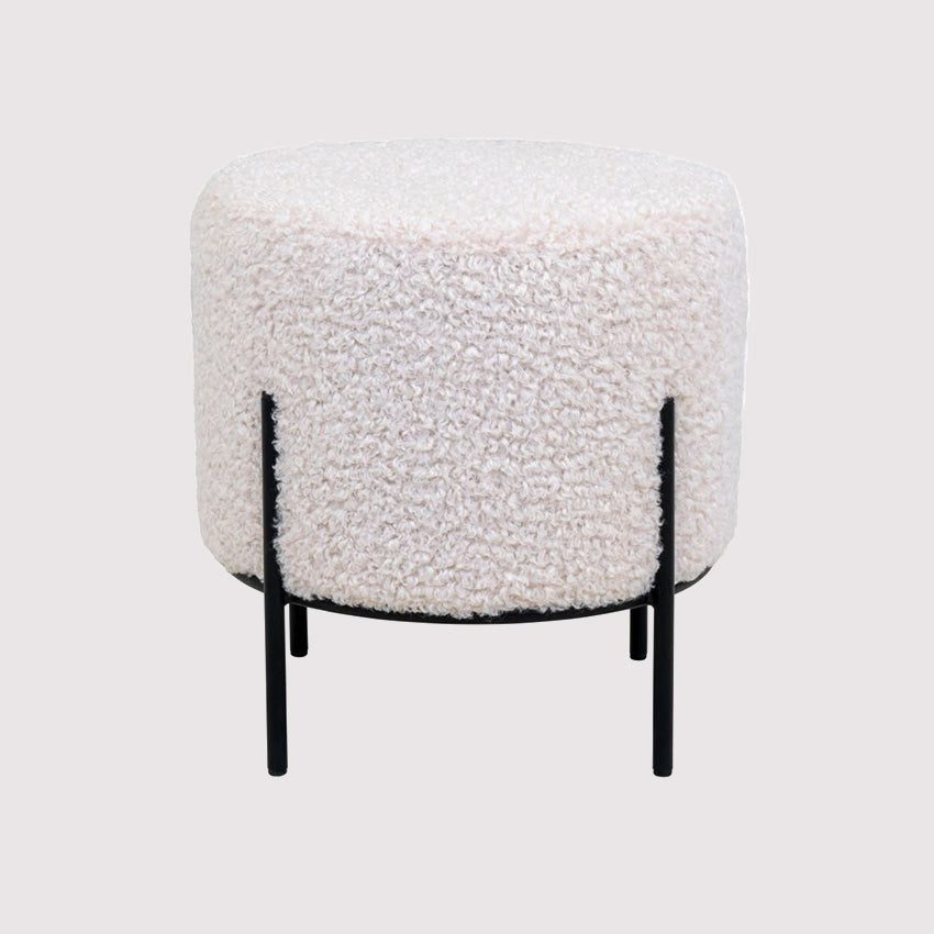 Pouffe Alford White