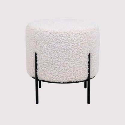 Pouffe Alford White
