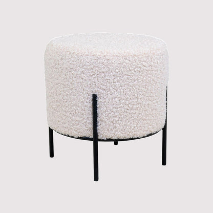 Pouffe Alford White