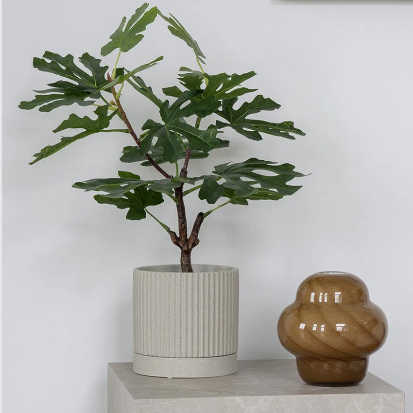 Vase Brun